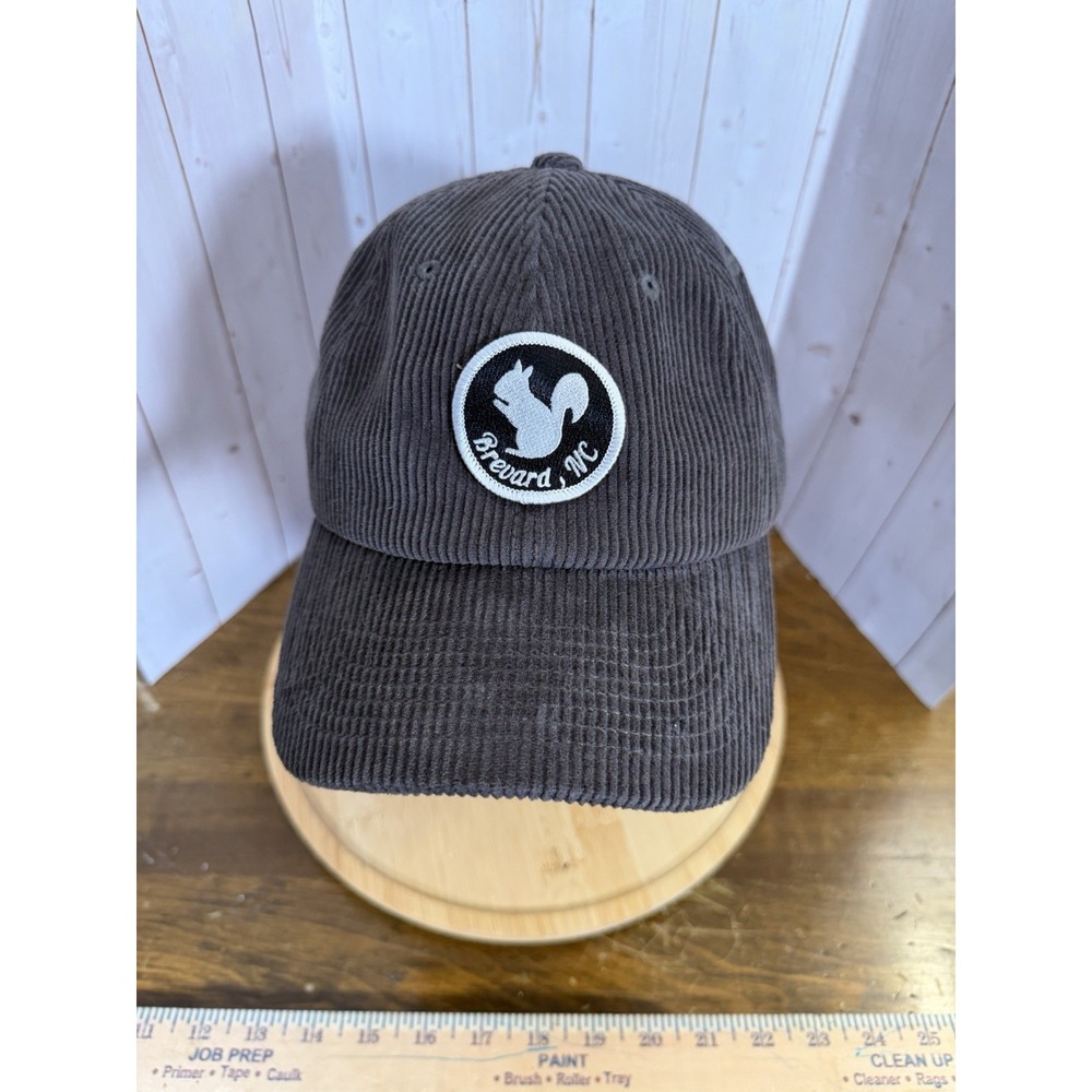 KBETHOS Corduroy Beard, NC  5-Panel Adjustable Baseball Cap Gray Fall Unisex